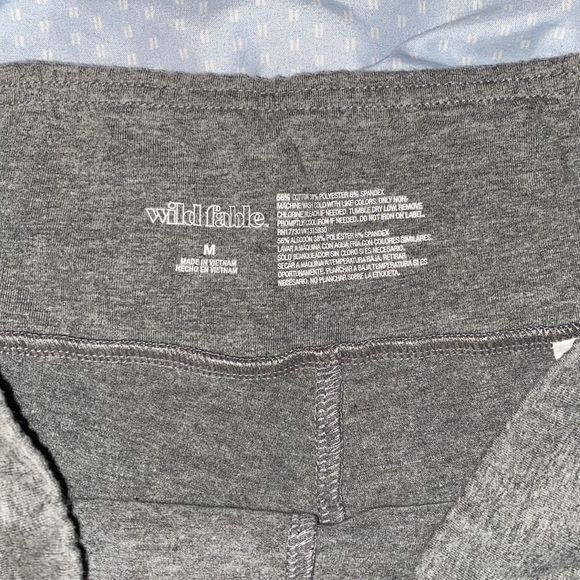 Dark gray biker shorts - Picture 2 of 4